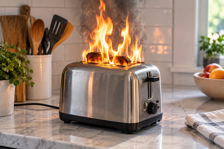aol-product-liability-768 A toaster on fire